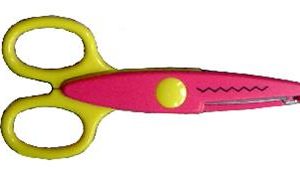 Scissors Novelty - Zig Zag  