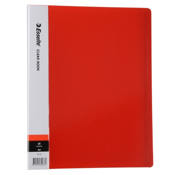 Display Book - 40 Page Red