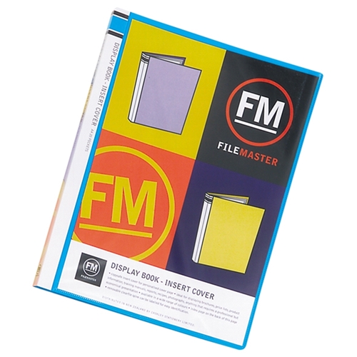Display Book with Insert Cover - 40 page  MIXED COLOURS