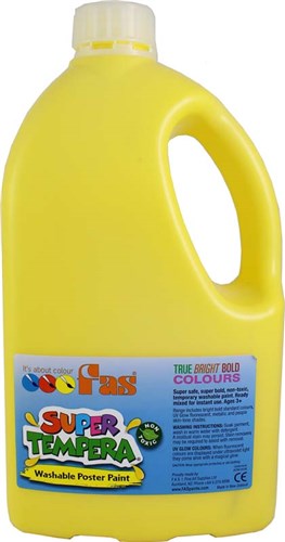 Tempera Paint FAS 2lt - Yellow