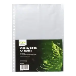 refillable display book refill