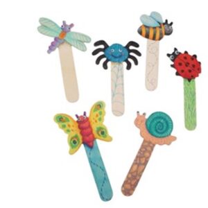 Craft Sticks - Bugs (6)
