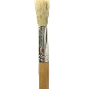 Art paint brush with long handle