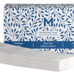 Slimfold paper hand towels
